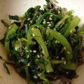 しゅんパンまん's cooksnap of when they made 春菊としらすのポン酢和え.
