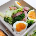 ちょちょこ✫'s cooksnap of when they made ベーコンとブロッコリーと卵のマヨサラダ.