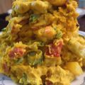 雲の上であくび's cooksnap of when they made かぼちゃとゴーヤのサラダ.