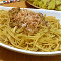 ねこっぱ☆'s cooksnap of when they made 納豆としめじのかつお風味和風パスタ.