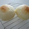 トラゴ's cooksnap of when they made ＨＢココナッツの帽子パン♥.