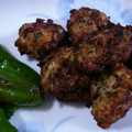 necobon's cooksnap of when they made 簡単☆節約メニュー鶏つくねのから揚げ.