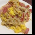 きあちさん's cooksnap of when they made 簡単♡えのきベーコンとネギ卵.