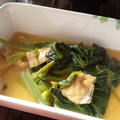 みい５２１２'s cooksnap of when they made 簡単★小松菜と油揚げの煮浸し.