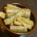 やちこちょ's cooksnap of when they made ＊レンジで簡単*たたき牛蒡＊.