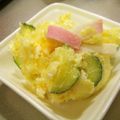 リラシャン's cooksnap of when they made おもしろ食感☆ポテトサラダ.