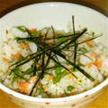 ももりんごっこ's cooksnap of when they made 鮭と大葉とレモンのさっぱりちらし寿司.