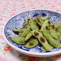 赤い電話's cooksnap of when they made 簡単おつまみ③焼き枝豆.