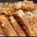Mamikonkon's cooksnap of when they made 冷めても衣がカリカリえびと玉葱のかき揚げ.