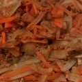 はなちゃん1019's cooksnap of when they made 大根と人参とマグロフレークの炒め煮.