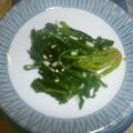 白いぐれーぷ's cooksnap of when they made 鉄分豊富♪ほうれん草のナムル.