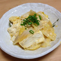 陸倫葵's cooksnap of when they made 白菜とお豆腐の卵とじ.