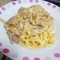 Yukiko＿N's cooksnap of when they made 【本格クリームなし】簡単カルボナーラ.