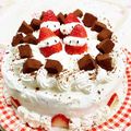 ☆ondine's cooksnap of when they made いちごサンタが街にやって来るっ！.