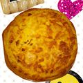 みにとうふ's cooksnap of when they made 野菜たっぷり簡単キッシュ.