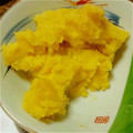 Ma＊Chan's cooksnap of when they made 素朴な☆さつまいもあんの栗きんとん.