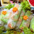 はらぺこむしv's cooksnap of when they made 和風★大根のヘルシ−生春巻き.