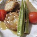 chocoriro's cooksnap of when they made 長芋とあぶら(仙台)麩の煮物.