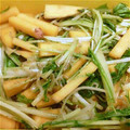natsu720's cooksnap of when they made さつまいもとじゃこと水菜の甘辛炒め.
