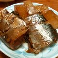 drivehome's cooksnap of when they made ☆さんまと大根の梅酒の梅煮物☆.