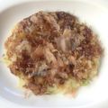 LATENIGHT's cooksnap of when they made カリッモチッ☆お餅で簡単極上お好み焼き☆.