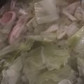 MULA's cooksnap of when they made 簡単うまうま！ギョニソとキャベツのスープ.