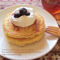 YUKA830's cooksnap of when they made *リコッタチーズのパンケーキ*.