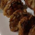 ichisonic's cooksnap of when they made レンコンの挟み揚げ&なすの挟み揚げ.