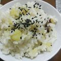maritai's cooksnap of when they made 話題入り❤美味しいサツマイモご飯❤.