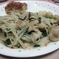 tetubinn's cooksnap of when they made 余り野菜で！ビーフン炒め.