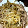 ｳﾎﾞｧｰ公邸's cooksnap of when they made 簡単！ヘルシー！蒸し豚もやし.
