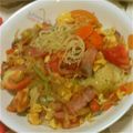 はらぺこむしv's cooksnap of when they made お手軽！ソーメンチャンプルー.
