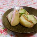 赤い電話's cooksnap of when they made ひとくちポテサラ☆お弁当に☆.