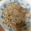 やまエミ's cooksnap of when they made れんこんとハムのソテー 黒こしょう風味.