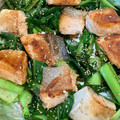 かとりーな♪'s cooksnap of when they made 簡単！銀鮭と小松菜のゴマ風味炒め.