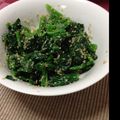 pilgrim_'s cooksnap of when they made ほうれん草のごまあえ♡簡単です.