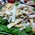 はらぺこエリー's cooksnap of when they made ゴボウとちくわの辛子酢みそマヨ和え.