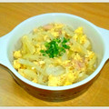 pｉchan's cooksnap of when they made 大根とツナの卵炒め.