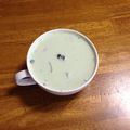 nokomori's cooksnap of when they made 抹茶あずきホットミルク☆.