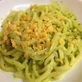 miyoshi8's cooksnap of when they made 洋風♪クリーミーバジルうどん❤.