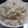 manaman's cooksnap of when they made ☆炊飯器で玄米＆もち米ミックス炊き☆.