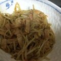 ox結花xo's cooksnap of when they made ハムともやしのマヨカレー炒め☆.