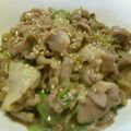 そうももこ's cooksnap of when they made ごはんのおとも☆照り豚・照りねぎ.