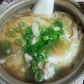 ukey's cooksnap of when they made 葱と生姜のあったかトロトロうどん.