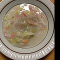 しゅうゆうけいはる母's cooksnap of when they made 白菜とかまぼこのヘルシー豆乳煮.