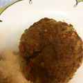 おるんこ's cooksnap of when they made 和風ハンバーグ　（高野豆腐で）.