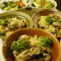 主婦おくさん's cooksnap of when they made 牡蠣と若布の玄米炊き込みご飯.