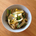 nishisachi's cooksnap of when they made ターサイ白菜とウィンナー炒め♪.