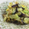 はっぴーはりぼ's cooksnap of when they made ゴーヤとナスのエスニックじゃこ炒め！.