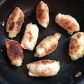 たかのみこ's cooksnap of when they made 残ったポテトサラダで☆肉巻きポテト.